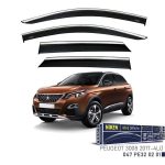 PEUGEOT 3008 2017- KROMLU CAM RÜZGARLIĞI 4LÜ (1 TK )