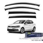 VW POLO 2011-2017  KROMLU CAM RÜZGARLIĞI 4LÜ (1 TK )