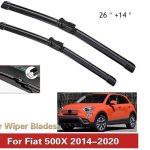 SİLECEK SÜPÜRGESİ MUZ (TK) 26"+14" 650MM+350MM FIAT 500X [334] 14-  HYUNDAI İX20 10- OPEL MOKKA 13- (1 TK )