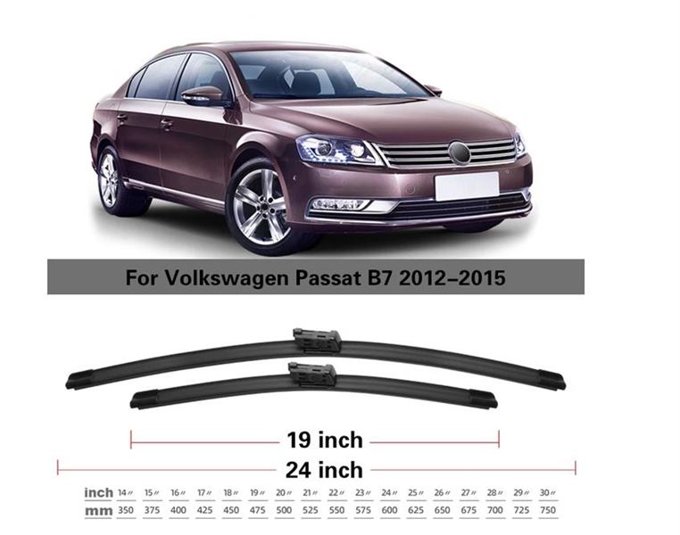 NRP-20253-1.jpg SİLECEK SÜPÜRGESİ MUZ (TK) 60-48CM VW CC JETTA IV PASSAT 11- GOLF IV CABRIO SKODA OCTAVIA KODIAQ (1 TK ) - Görsel 1