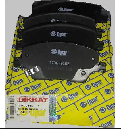 OPAR-77367910E-1.jpg ÖN FREN BALATASI FIAT EGEA MULTIJET 15-- (1 TK ) - Görsel 1