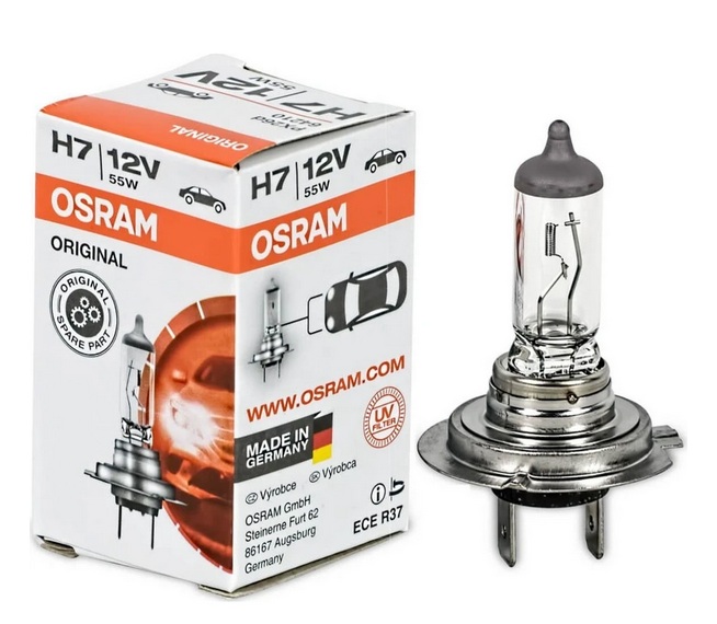 OSRAM-64210-2.jpg 12V H7 55W HALOJEN AMPUL (2 AD ) - Görsel 1