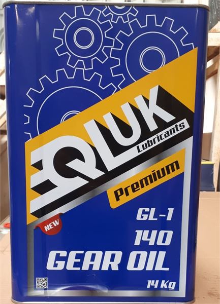 QLUK-D140-16-1.jpg QLUK 14 KG TENEKE 140 DİŞLİ YAĞI (1 AD ) - Görsel 1