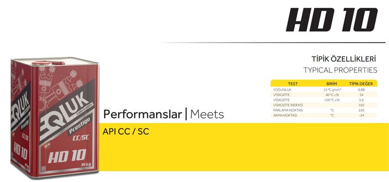 QLUK-SAE10-1.jpg SAE HD10 NUMARA YAĞ 14 KG TENEKE (1 AD ) - Görsel 1