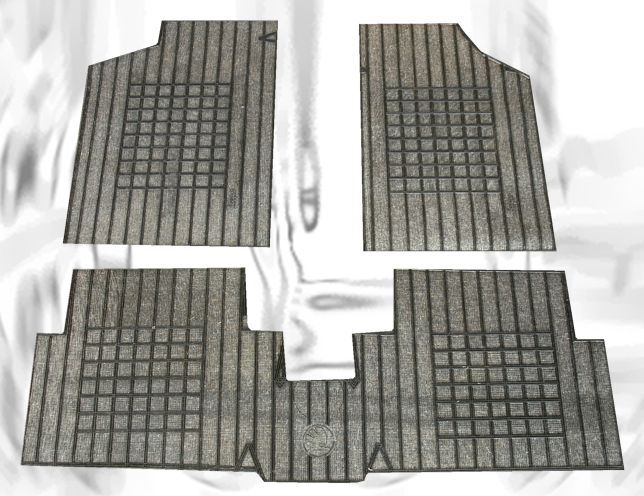 RBR108-1.jpg DEKORATİF PASPAS RENAULT KANGOO GRİ (1 AD ) - Görsel 1