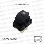 CAM KALDIRMA ANAHTARI ON SAĞ TEKLİ CLİO IV TRAFİC II CAPTUR KANGOO SANDERO LODGY DUSTER 6 PİN BEYAZ  IŞIKLI WHİTE LİGHT (1 AD )