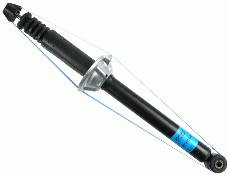 SACHS-290691-1.jpg ARKA AMORTİSÖR SAĞ-SOL FORD FIESTA IV 95-02 MAZDA 121 96-… (1 AD ) - Görsel 1