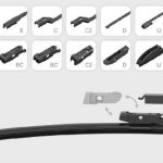 SİLECEK SÜPÜRGESİ ÇOK APARATLI 380MM A, B, C, D VE U TİP  KOLLARA UYGUN (1 AD )