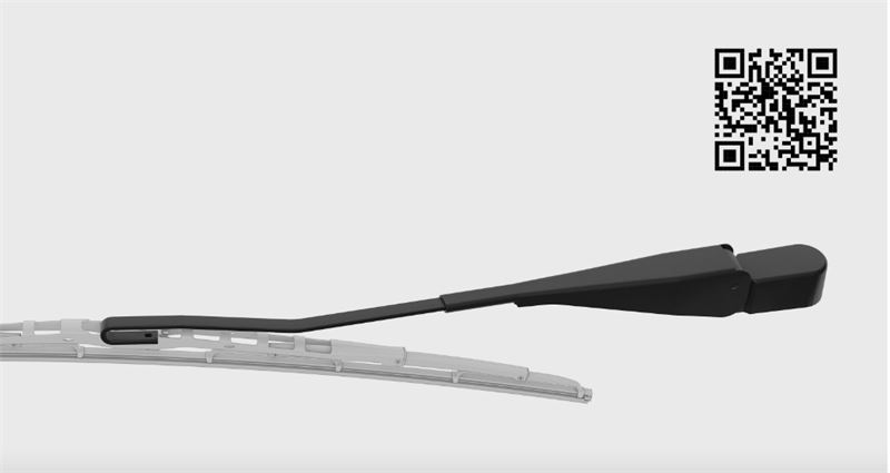 SI.SK58-1.jpg SİLECEK SÜPÜRGE KOLU ISUZU NPR Y.M (97->) MITSUBUSHI L 300 (2 AD ) - Görsel 1