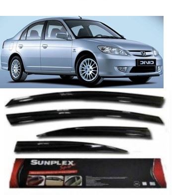 SP-S-09-1.jpg CAM RÜZGARLIĞI HONDA CIVIC 2001-2006 ÖN-ARKA SPORT STYLE (1 TK ) - Görsel 1