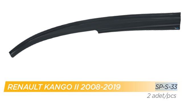 SP-S-33-1.jpg CAM RÜZGARLIĞI RENAULT KANGOO II 2008-2017 ÖN SPORT STYLE (1 TK ) - Görsel 1