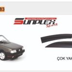 CAM RÜZGARLIĞI FIAT UNO ÖN-ARKA SPORT STYLE (1 TK )