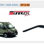 CAM RÜZGARLIĞI RENAULT MASTER (1998-2009) ÖN SPORT STYLE (1 TK )