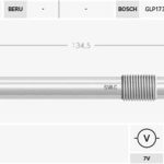 KIZDIRMA BUJİSİ 7V BMW: 1, 2, 3, 4, 5, 7, X1, X3, X4, X5, X6   MINI COOPER SD (4 AD )