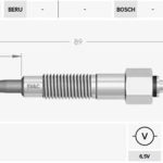 KIZDIRMA BUJİSİ 6,5V NISSAN PATROL 2,8 TD (4 AD )