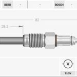 KIZDIRMA BUJİSİ 13,5V ALFA ROMEO 2,4 JTDİ (4 AD )
