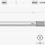 KIZDIRMA BUJİSİ 7V PEUGEOT 407 3.0 Hdi  CITROËN C5 III 3.0 HDi  C6 3.0 Hdi  LAND ROVER DISCOVERY IV  3.0 TD RANGE ROVER III-IV (4 AD )