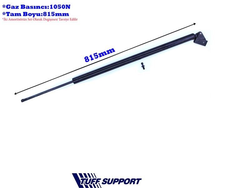 T610115-1.jpg BAGAJ AMORTİSÖRÜ KIA BESTA PANELVAN SAĞ (UZUNLUK=815mm BASINÇ=1050N) (2 AD ) - Görsel 1