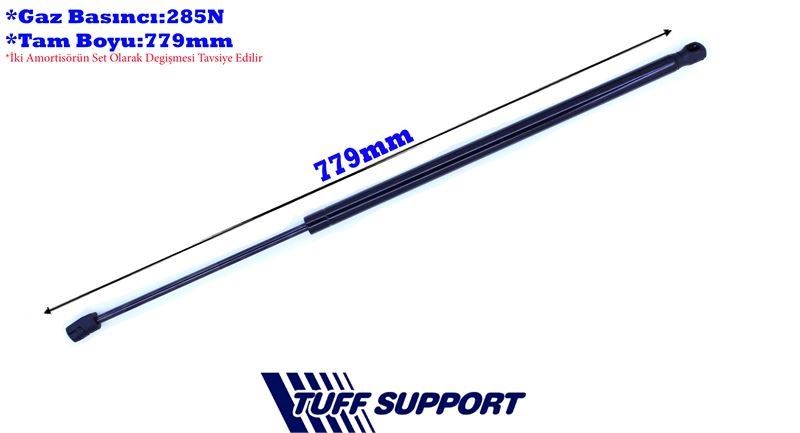 T610166-1.jpg MOTOR KAPUT AMORTİSÖRÜ VW GOLF VII (5G1 , BE1)-GOLF VII SW (BA5) (UZUNLUK=779mm BASINÇ=285N) (2 AD ) - Görsel 1