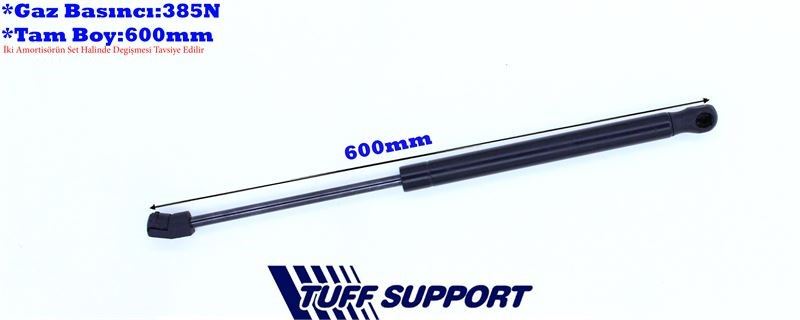 T611135-1.jpg BAGAJ AMORTİSÖRÜ FORD FOCUS HB (YENİ)13 (UZUNLUK=600mm BASINÇ=385N) (2 AD ) - Görsel 1