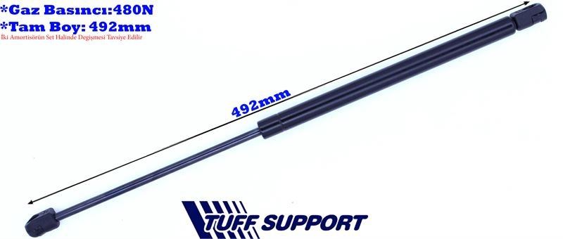 T612727-1.jpg BAGAJ AMORTİSÖRÜ SKODA OCTAVIA COMBİ 04 - 13 (2 AD ) - Görsel 1