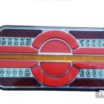 UNIVERSAL LED STOP KAYAR SİNYALLİ  KARE STOP 12V-24V (1 AD )