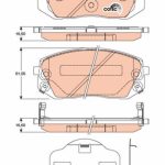 ÖN FREN BALATASI HYUNDAI TUCSON 15> iX35 10> SONATA 14> / KIA SPORTAGE II 04> III 10> (1 TK )