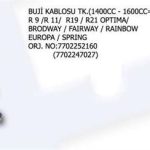 BUJİ KABLOSU 7702252160 RENAULT R9/R11/R19/R21 BRODWAY FAİRVEY 7702247027 (1 TK )