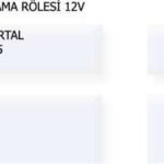 SİLECEK ZAMANLAMA ROLESİ 12V FIAT DKŞ 85009375 (1 AD )