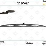 SWF (X1) (350 MM) ARKA  SİLECEK SÜPÜRGESİ  EM FORD FOCUS 2, VOLVO V50 (1 AD )