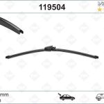 (SWF) SİLECEK SÜPÜRGESİ 335MM ARKA VW POLO-GOLF V (1 AD )