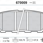 DİSK FREN BALATASI ARKA NISSAN MAXIMA QX QASHQAI / QASHQAI +2 07>SERENA 05> X-TRAIL 01> 350 Z 03> (1 TK )