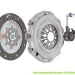 3'LÜ DEBRİYAJ TAKIMI (BASKI+DİSK+HİDROLİK RULMAN)-HİDROLİK RULMAN TEK SEGMANLI MEGANE II (2002>), CL io III (2005>) 1.5 dCi, DACIA Logan (828012+804527 (1 AD )