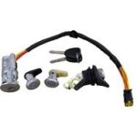 KONTAK + KİLİT SETİ(KONTAK ANAHTAR +  2 ÖN KAPI ŞİFRESİ + ARKA BAGAJ KİLİDİ) DACIA LOGAN-SANDERO 201 2- (1 AD )